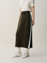Women's Sporty Contrast Knit Skirt